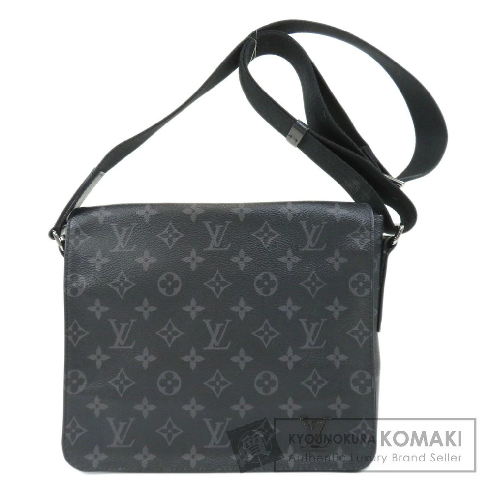 Louis Vuitton District NM Monogram Eclipse Black Shoulder Bag